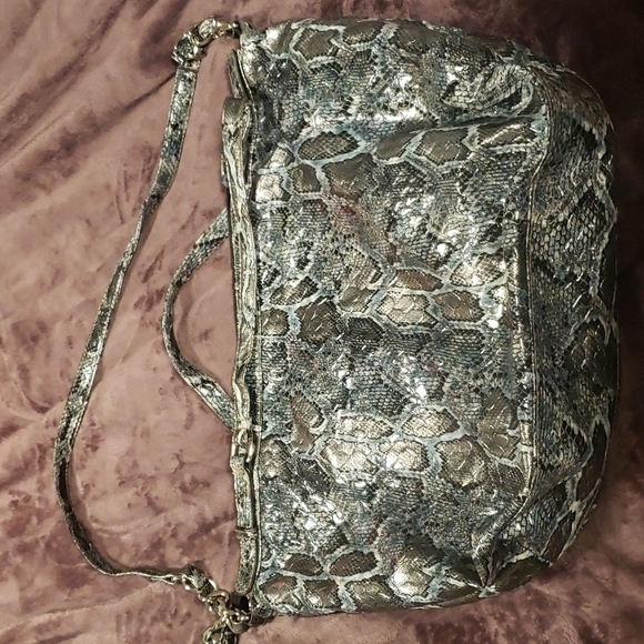 GENNA de Rossi XLarge purse‎ snake skin - Picture 4 of 16